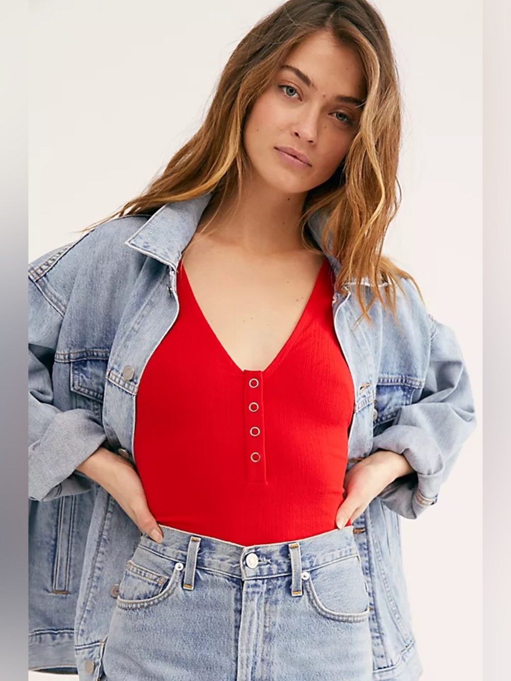 NWT Free People Larissa Bodysuit